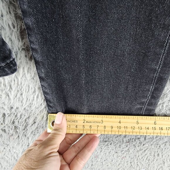 Joe's Jeans Womens 26 The Milla Black Stretch High Rise Straight Ankle *GUC* - Picture 7 of 16